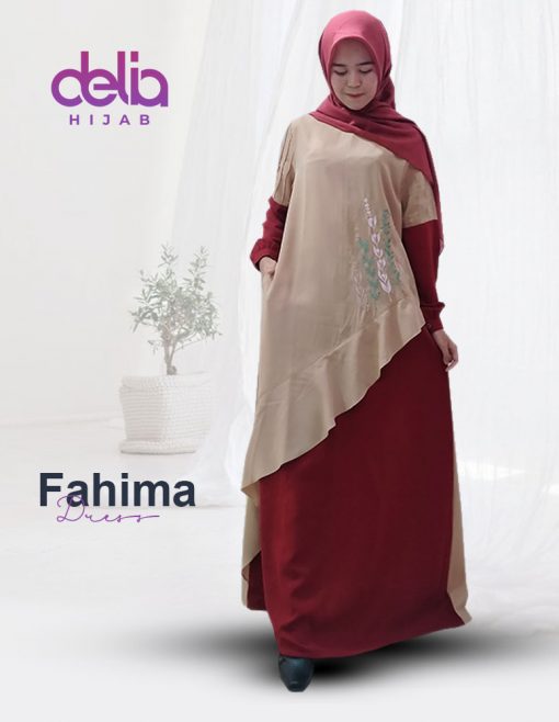 Gamis Pesta Mewah - Fahima Dress - Delia Hijab