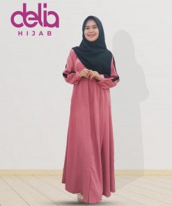 Baju Muslim Casual - Della Dress - Delia Hijab