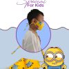 Masker Anak Karakter - Masker Anak 02 - Delia Hijab