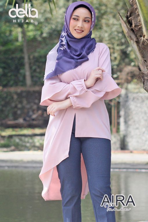 Baju Muslim Casual - Aira Tunic - Delia Hijab